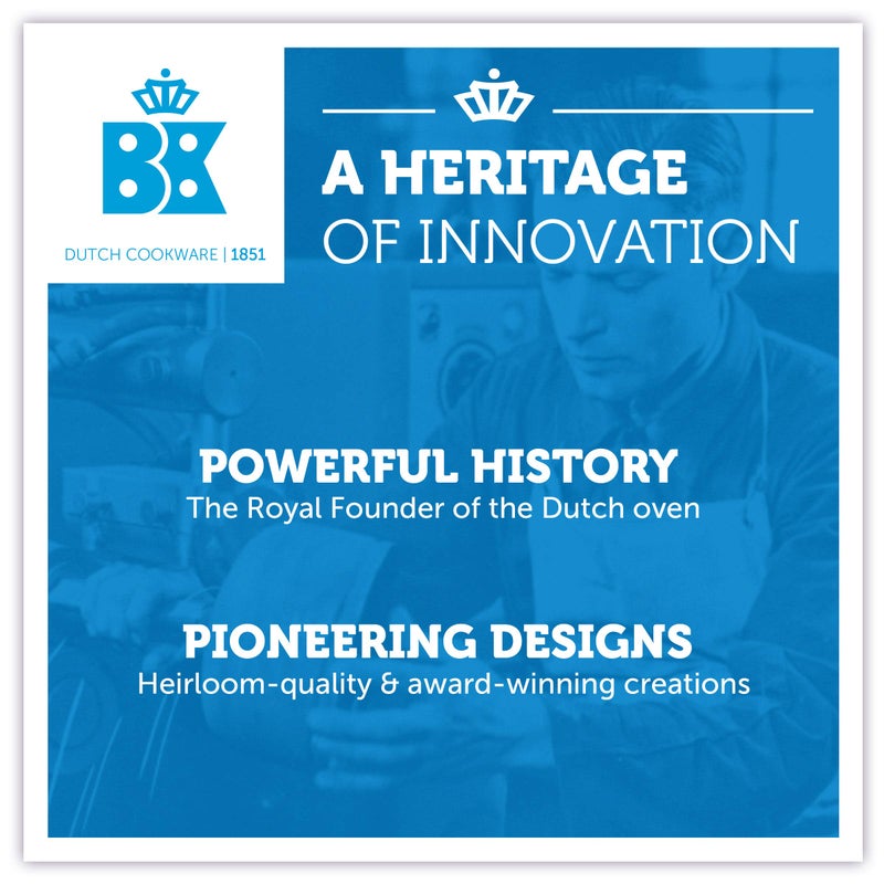 BK Black Steel Glass Lid, 12", Clear - Image 2